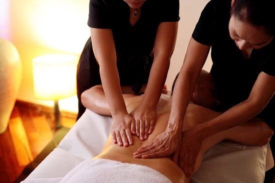 Four-Hand Massage at Issava Luxury Spa